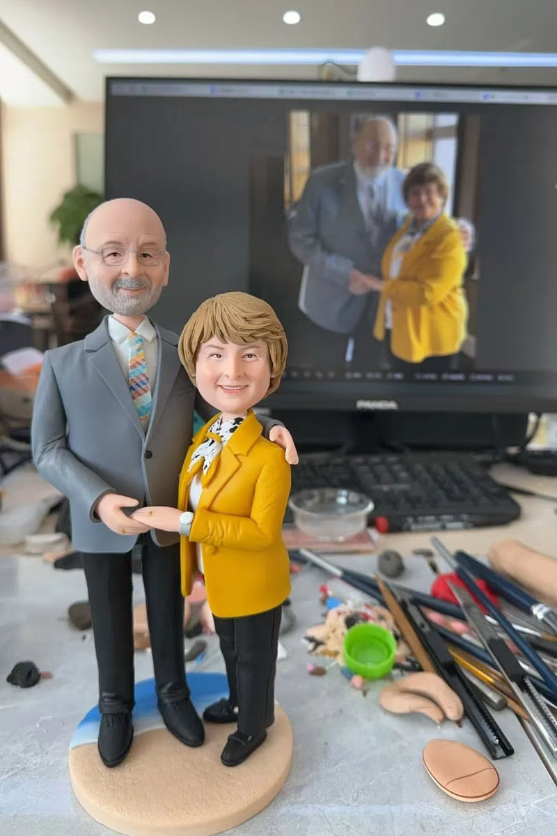 Fully Customizable Double Bobbleheads